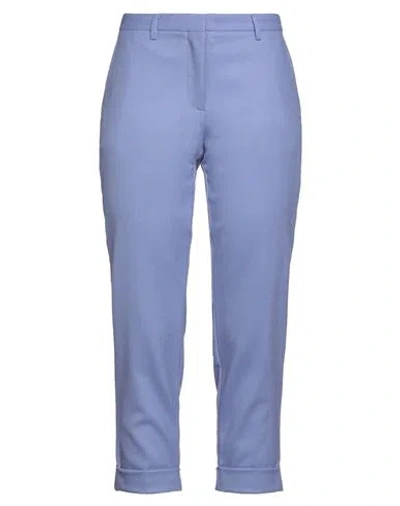 Grifoni Woman Pants Lilac Size 6 Wool, Elastane In Purple