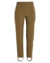 Grifoni Woman Pants Military Green Size 6 Polyester, Virgin Wool, Elastane