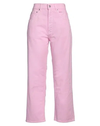 Grifoni Woman Pants Pink Size 26 Cotton
