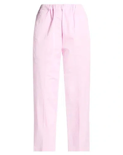 Grifoni Woman Pants Pink Size 4 Cotton, Elastane