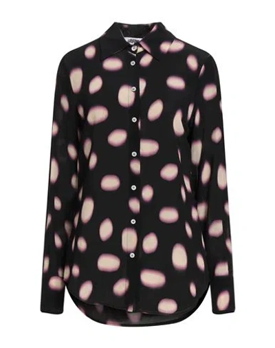 Grifoni Woman Shirt Black Size 8 Silk