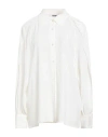 Grifoni Woman Shirt White Size 10 Acetate, Silk