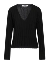 Grifoni Woman Sweater Black Size 10 Virgin Wool