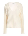 Grifoni Woman Sweater Cream Size 10 Virgin Wool