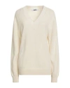 Grifoni Woman Sweater Cream Size 12 Cashmere