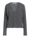 Grifoni Woman Sweater Grey Size 6 Virgin Wool