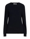 GRIFONI GRIFONI WOMAN SWEATER MIDNIGHT BLUE SIZE 10 COTTON, POLYAMIDE