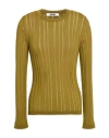 Grifoni Woman Sweater Military Green Size 10 Virgin Wool