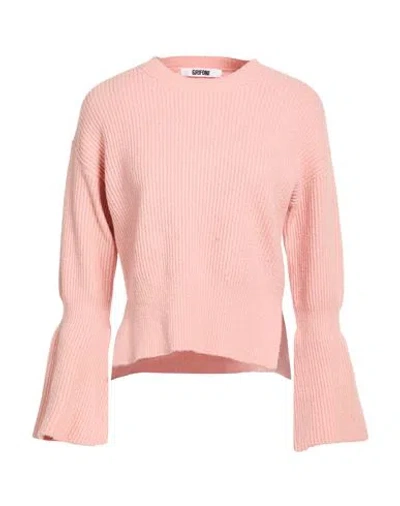 Grifoni Woman Sweater Salmon Pink Size 4 Cotton, Polyamide