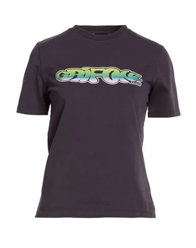 Grifoni Woman T-shirt Midnight Blue Size Xs Cotton