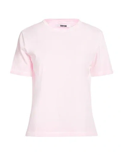 Grifoni Woman T-shirt Pink Size S Cotton