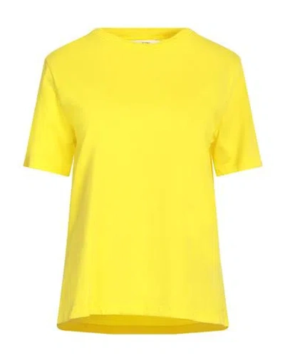 Grifoni Woman T-shirt Yellow Size M Cotton