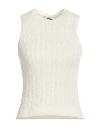 Grifoni Woman Top White Size 6 Cotton