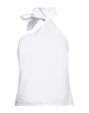 Grifoni Woman Top White Size 8 Cotton