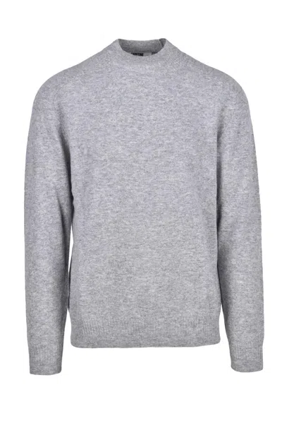 Grifoni Wool Polyamide Pullover - Grey In Gray
