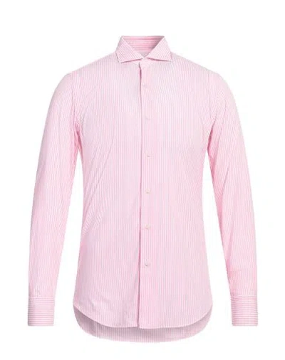 Grigio Man Shirt Pink Size 15 ¾ Cotton