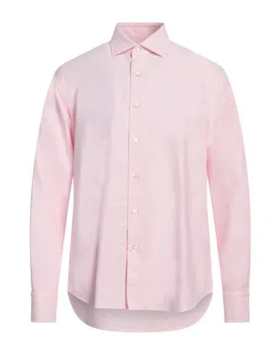 Grigio Man Shirt Pink Size 15 ¾ Cotton