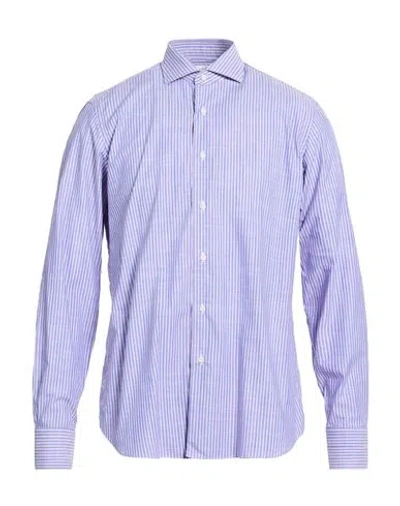 Grigio Man Shirt Pink Size 16 ½ Cotton In Blue