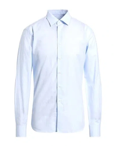 Grigio Man Shirt Sky Blue Size 16 ½ Cotton