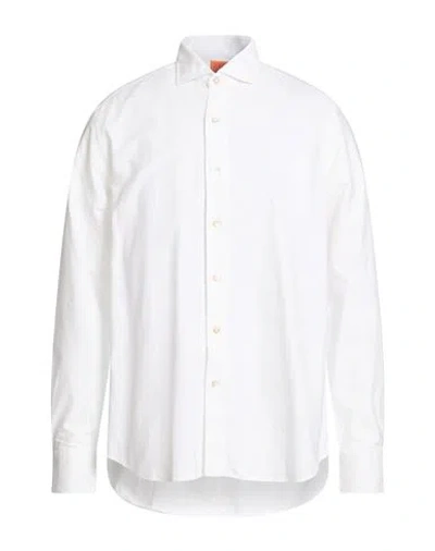 Grigio Man Shirt White Size 15 ½ Cotton In Neutral