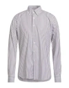 Grigio Man Shirt White Size 16 Cotton In White