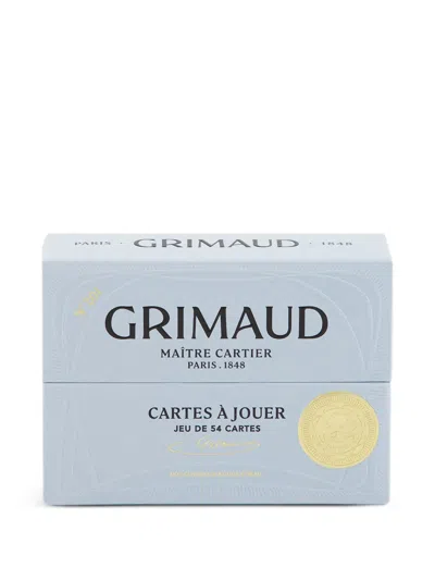 Grimaud N°201 Playing Cards Deck In Blue