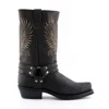 Grinders Mens Brown Leather Cowboy Boots-bald Eagle In Brown