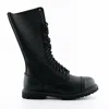 Grinders Unisex Black Punk Military Boots-king Cs In Black