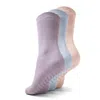 Gripjoy Men's Crew Socks With Grips (pack Of 3) In Multi
