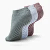 Gripjoy Men's Low Cut Socks With Grips (pack Of 3) In Multi