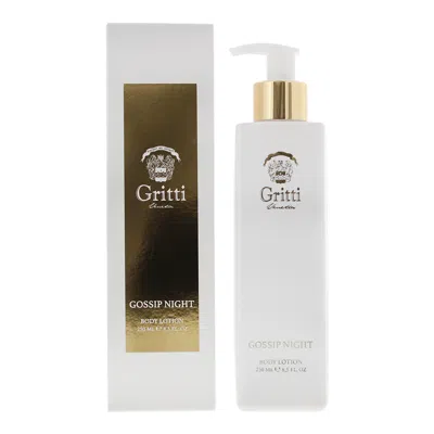 Gritti Ladies Gossip Night Body Lotion 8.4 oz Fragrances 8052204134281