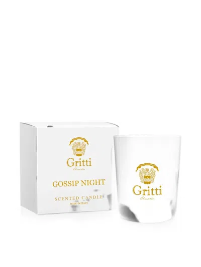 Gritti Venetia Gossip Night Candle In White
