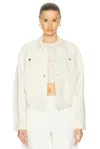 Grlfrnd Amelia Oversized Cinched Waist Jacket In Western Canyon