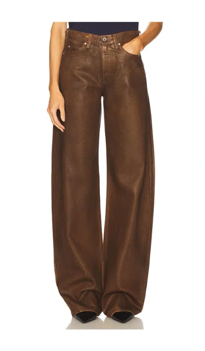 Grlfrnd Austen Low Rise Curve In Brown