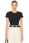 Grlfrnd Small Tee In Black