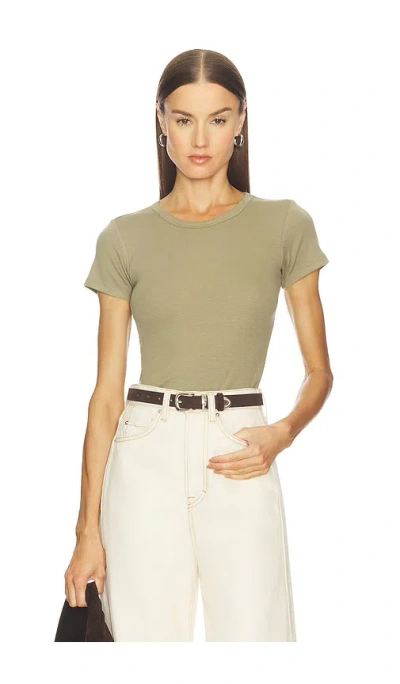 Grlfrnd Baby Tee In Green