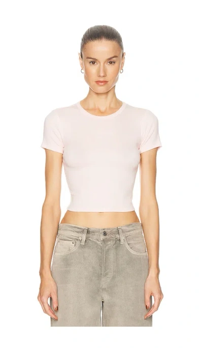 Grlfrnd Baby Tee In Neutral