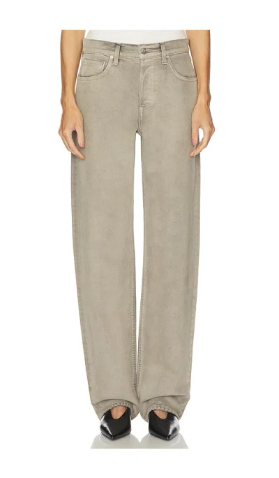 Grlfrnd Bella Low Rise Boyfriend In Neutral