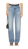 Grlfrnd Bella Low Rise Boyfriend In Blue