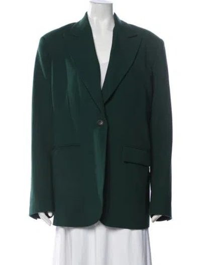 Pre-owned Grlfrnd Blazer In Green