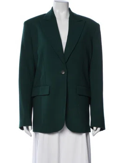 Pre-owned Grlfrnd Blazer In Green