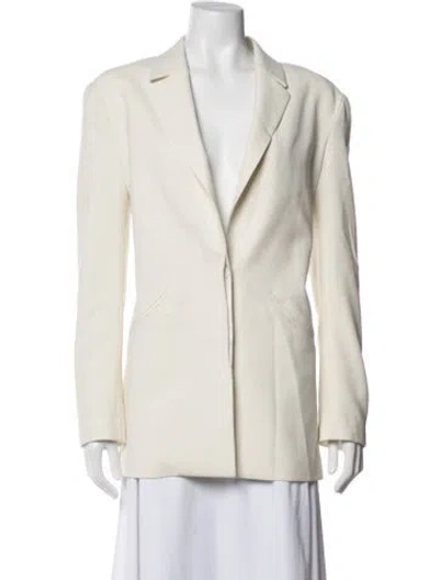 Pre-owned Grlfrnd Blazer In Neutral
