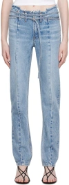 Grlfrnd Blue Adriana Jeans In Bisbee G1948