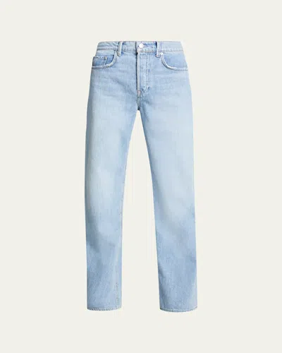 Grlfrnd Brooklyn High-rise Straight Jeans In Miracle Mile