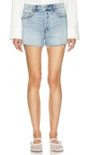 Grlfrnd Charlie Low Rise Baggy Cut Off Short In Fairfax North