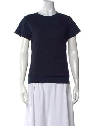 Pre-owned Grlfrnd Crew Neck Short Sleeve T-shirt In Black