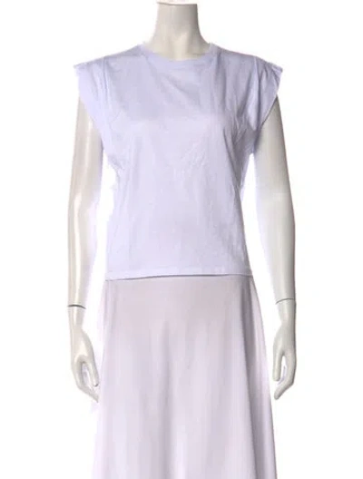 Pre-owned Grlfrnd Crew Neck Short Sleeve T-shirt W/ Tags In White
