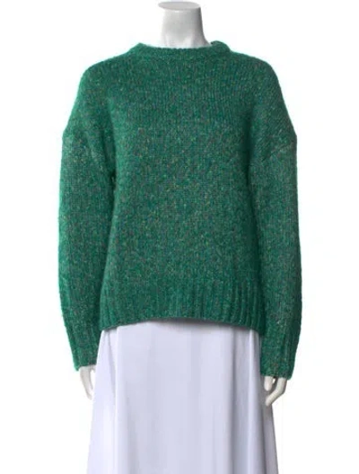 Pre-owned Grlfrnd Crew Neck Sweater In Green