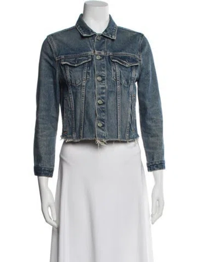 Pre-owned Grlfrnd Denim Jacket In Blue