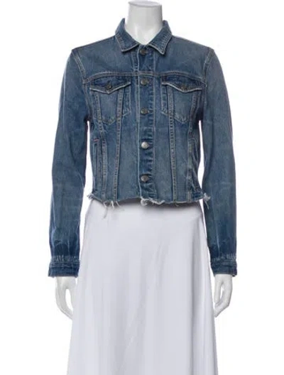 Pre-owned Grlfrnd Denim Jacket In Blue
